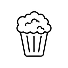 Pop Corn Icon for Web and Graphic Design