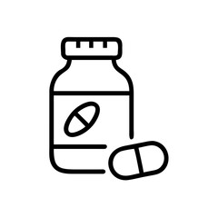 Supplement Drink Icon for Web and Graphic Design
