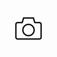 camera shutter icon sign vector