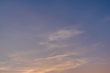 夕空