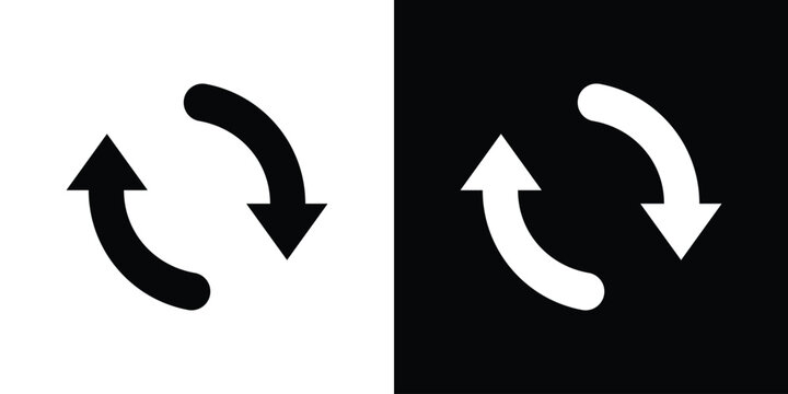 Repeat icon symbol infographics website design, logo, app, UI