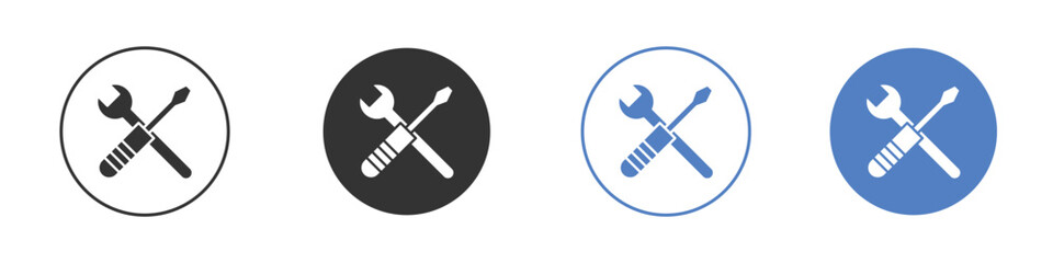 Repair tools icon pictogram for your web site design, logo