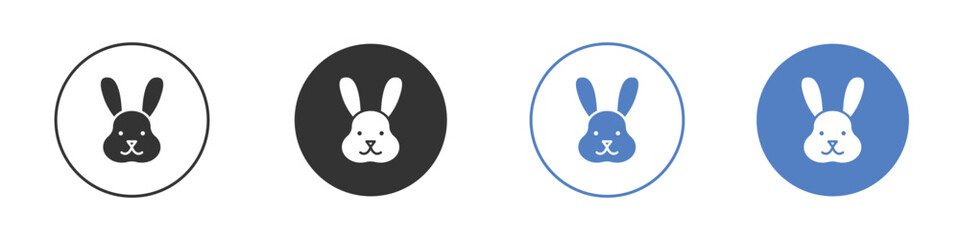Rabbit icon pictogram for your web site design, logo
