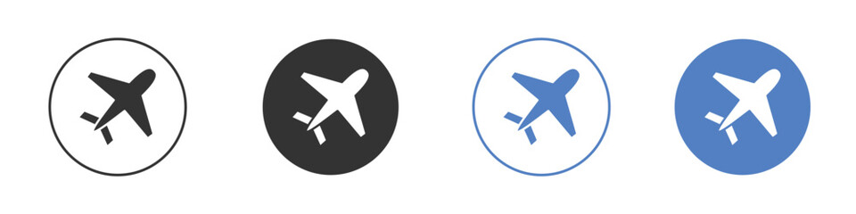 Plane icon pictogram for your web site design, logo