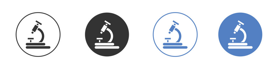Microscope icon pictogram for your web site design, logo