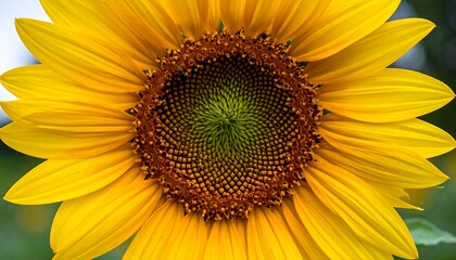 Obraz premium Close-up sunflower blossom