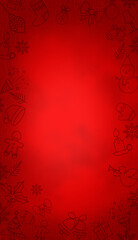 red grunge background