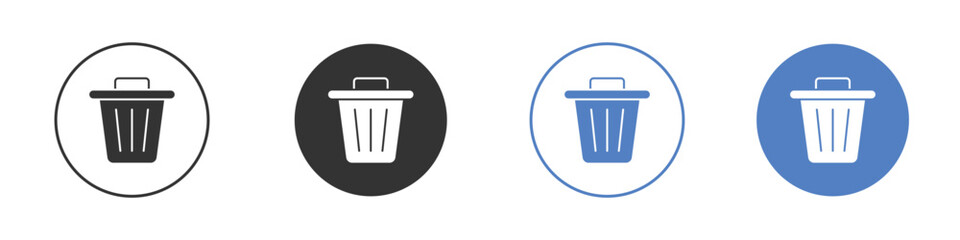 Bin icon pictogram for your web site design, logo