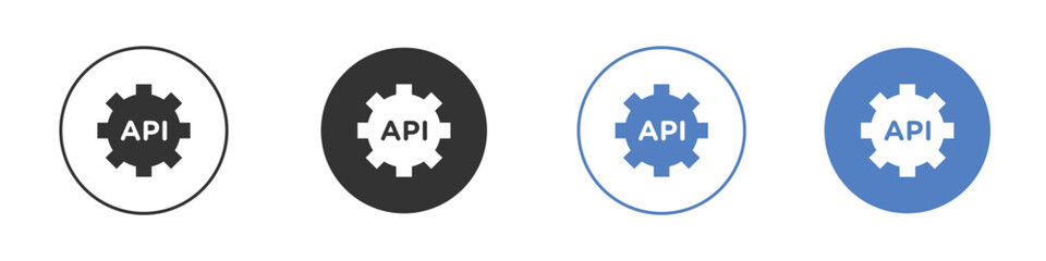 API icon pictogram for your web site design, logo