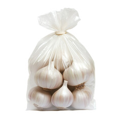 White garlic pile texture. Fresh garlic on market table closeup photo. Vitamin healthy food spice image. Spicy cooking ingredient picture. Pile of white garlic heads.