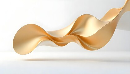 Abstract 3D technology shapes with metallic textures and light reflections, dynamic composition, modern tech feel .
