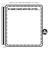 All about me flip book