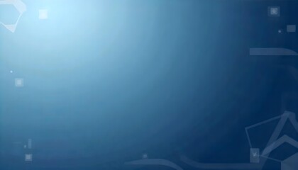 Minimalist technology background with geometric shapes and subtle gradients, cool blue and gray tones, clean and professional look .