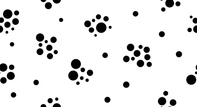 Black dot array