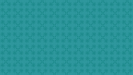 Fototapeta premium seamless square coconut tree in green color shades. Geometric pattern wallpaper, template, background, wall art with beach theme.