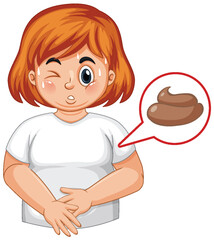 Child Experiencing Stomach Pain and Digestive Discomfort
