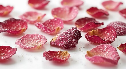 Rose Petals, Sugar-Kissed Dawn