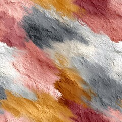 Diagonal paint brush strokes in warm gold red and gray tones