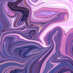 Fluid purple and pink marbled abstract, art, texture, design, and pattern, soft flowing shapes for dreamy modern visuals.
