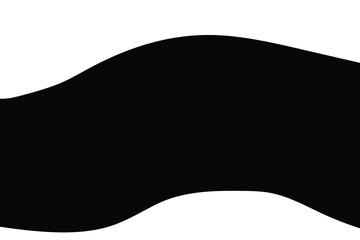 Web,straight line.Wavy line with flowing curves. Seamless pattern of