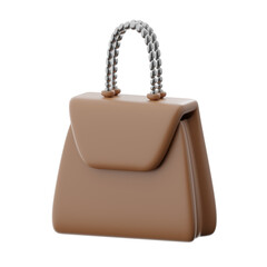 Stylish Handbag 3d illustration