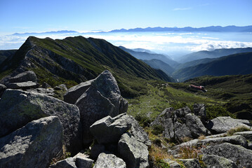 Climbing Mt. Kiso-Komagatake, Nagano, Japan