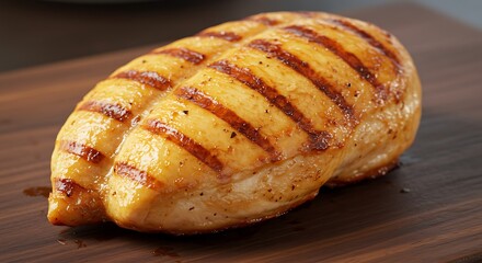 Grilled Chicken Breast: Golden Grill Marks