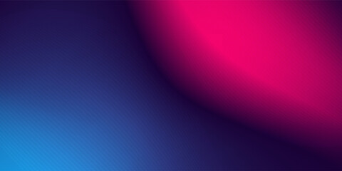 Abstract blurred background pink and blue neon gradient color with wave line texture. Modern trendy design in vector illustration