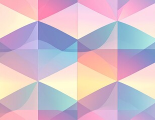 Clean minimalist geometric background with soft pastel gradients, abstract modern design ideal for wallpapers, branding, and creative digital projects.