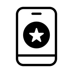 Mobile Advertising Line Icon of Advertising & Campaigns Icon Set