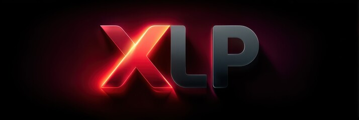 Bright neon lettering creates an eye-catching display in a dark setting showcasing modern design elements