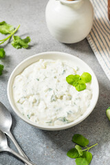 Healthy Homemade Indian Raita Sauce Dip
