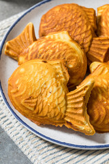 Homemade Japanese Taiyaki Dessert