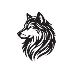 wolf vector illustration