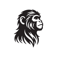 monkey vector illustration