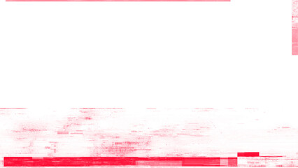 Glitch Art Texture with Retro Monitor Scan Lines and Color Elements. Techno glitch style backdrop. Glitched banner with TV noise, Glitch camera effect. TV scan line monitor. Data noise texture.