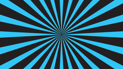 Fototapeta premium Sunburst Background Vector Design – Radiant Minimal Abstract Illustration