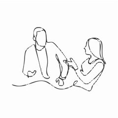 Two Startup Founders Chat Vec...