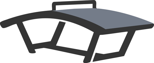 Teqball table icon