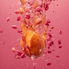 Orange Splash with Peaches and Nectarines