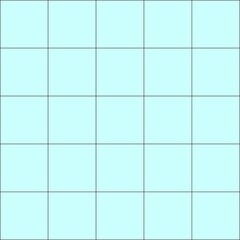Grid Patterned Background: An abstract square grid pattern on a light blue background, providing a clean and versatile visual element for various design applications.