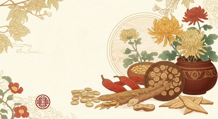 Traditional Chinese Medicine Dietary Culture Background