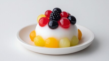 Fruit dessert delightful display