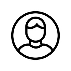 NFT Avatar Line Icon of Digital Collectibles Icon Set