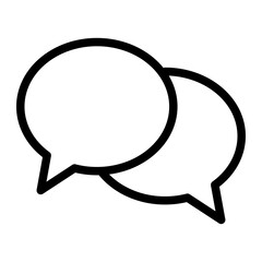 Communication Line Icon of Tutoring and Mentorship Icon Set