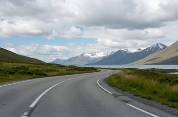 Fototapeta premium road to the mountains