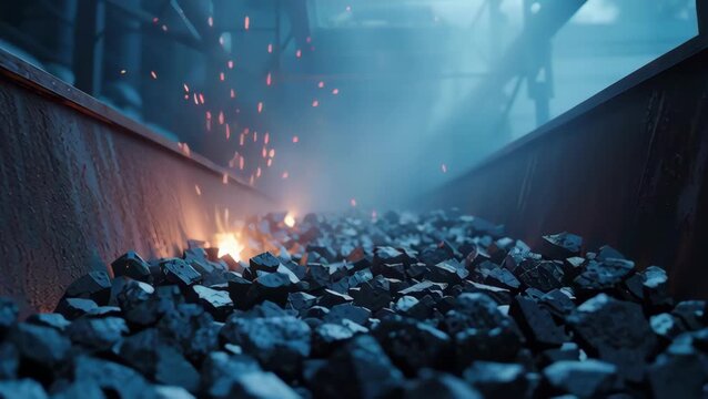 Megastructure Process: Cement Production with Conveyor Systems