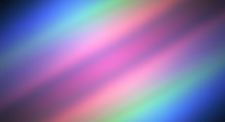 Obraz premium A vibrant, diagonal gradient of soft pastel hues creates a smooth, abstract background.