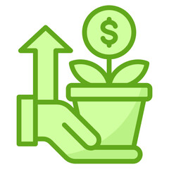 Money Growth Icon