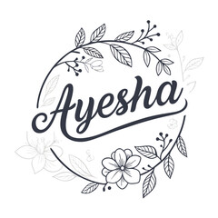 vector illustration of a floral ornament